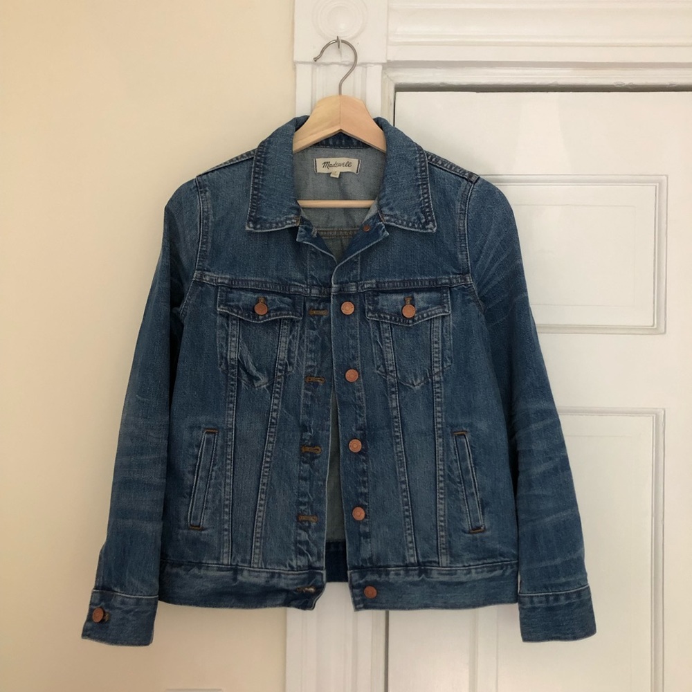 Madewell Jean/Denim Jacket Pinter Wash Small